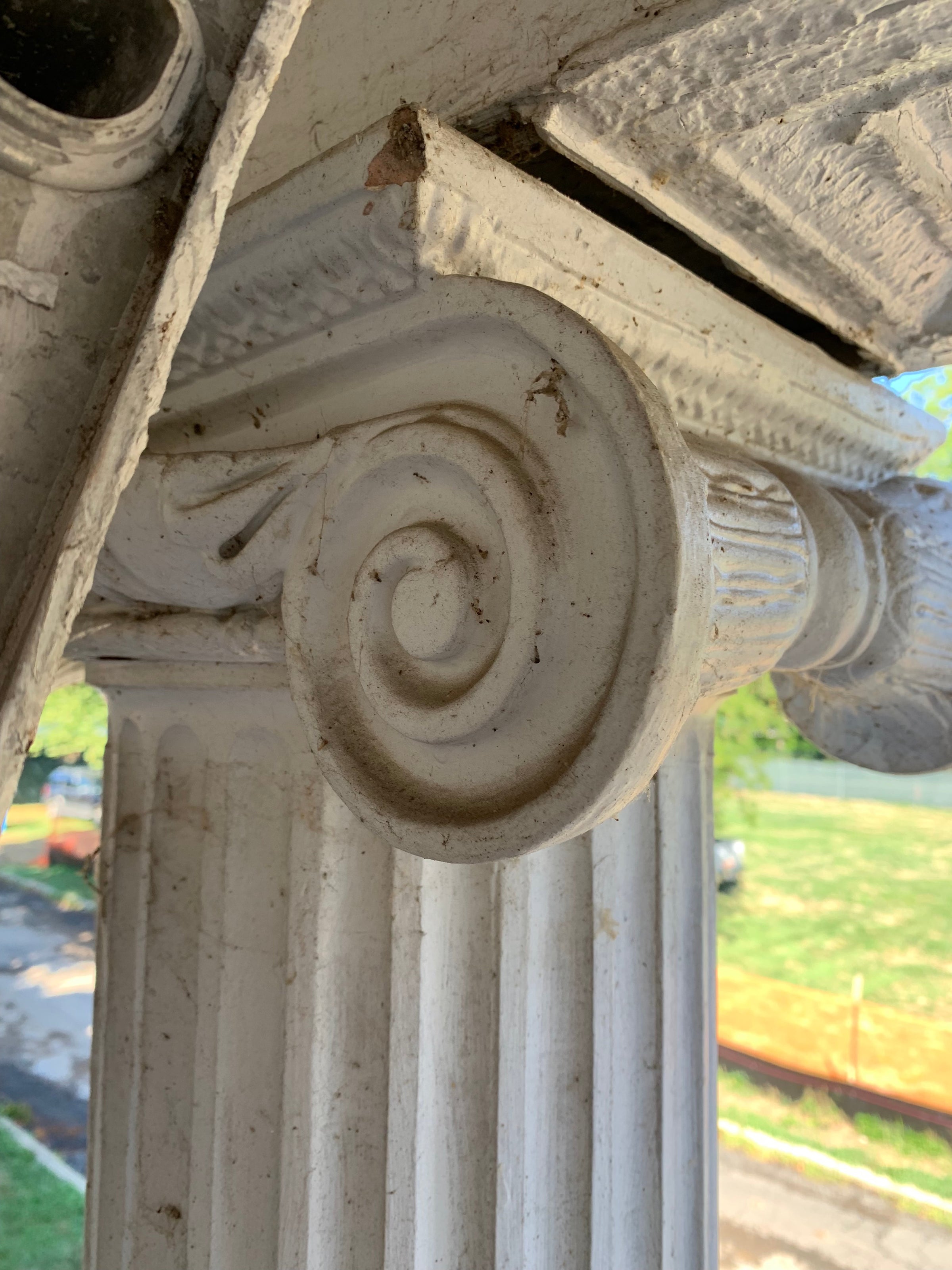 Colums Parts Seminary Ionic Columns - Set of 4 | Delaware Valley House Parts