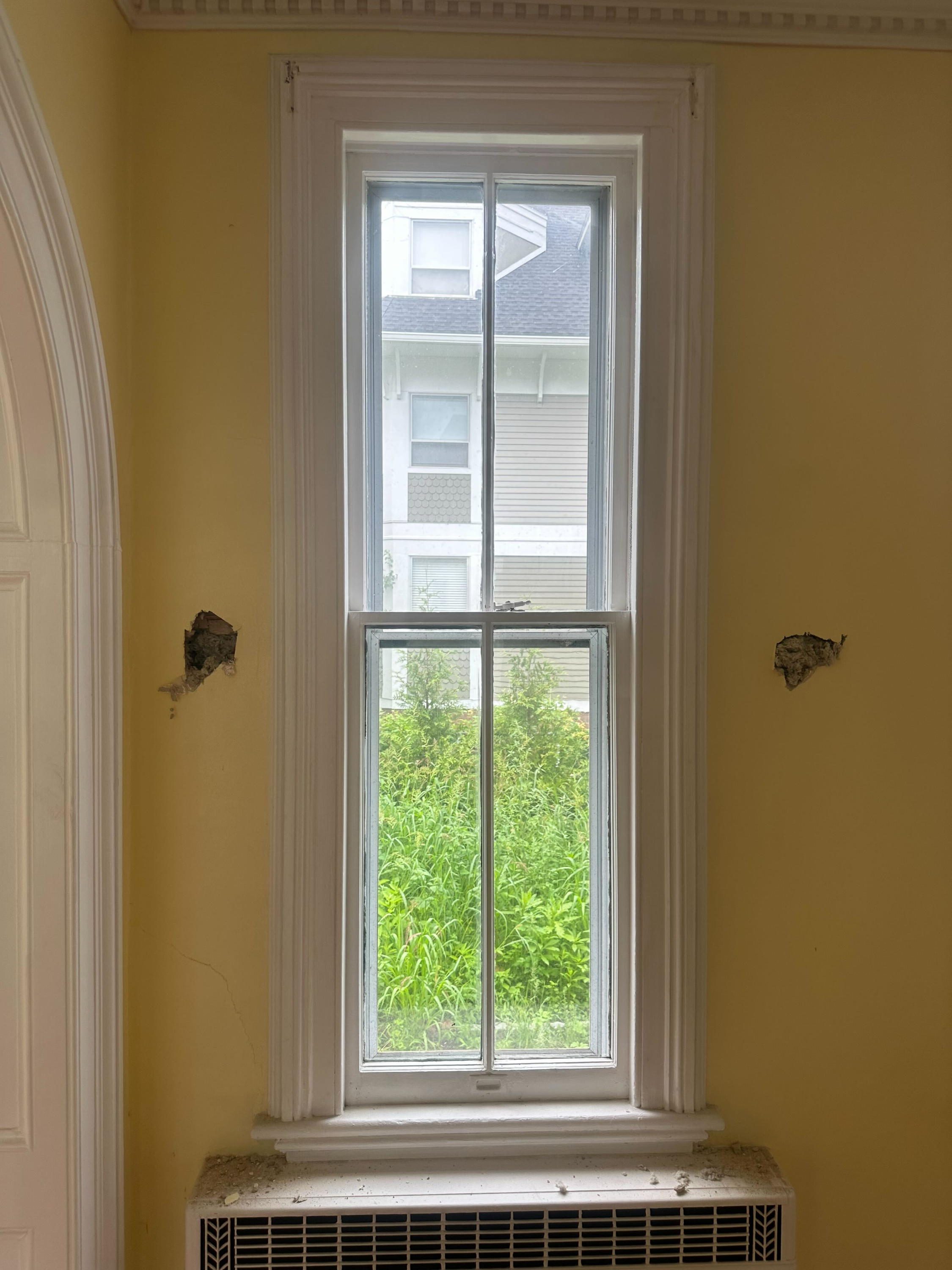 Group of 2 over 2 Tall Victorian Windows | Hudson Valley House Parts