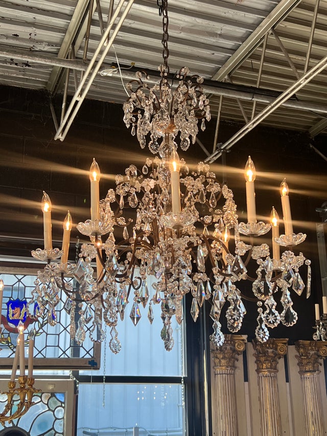 Antique Chandeliers - Architectural Salvage - Hudson Valley House