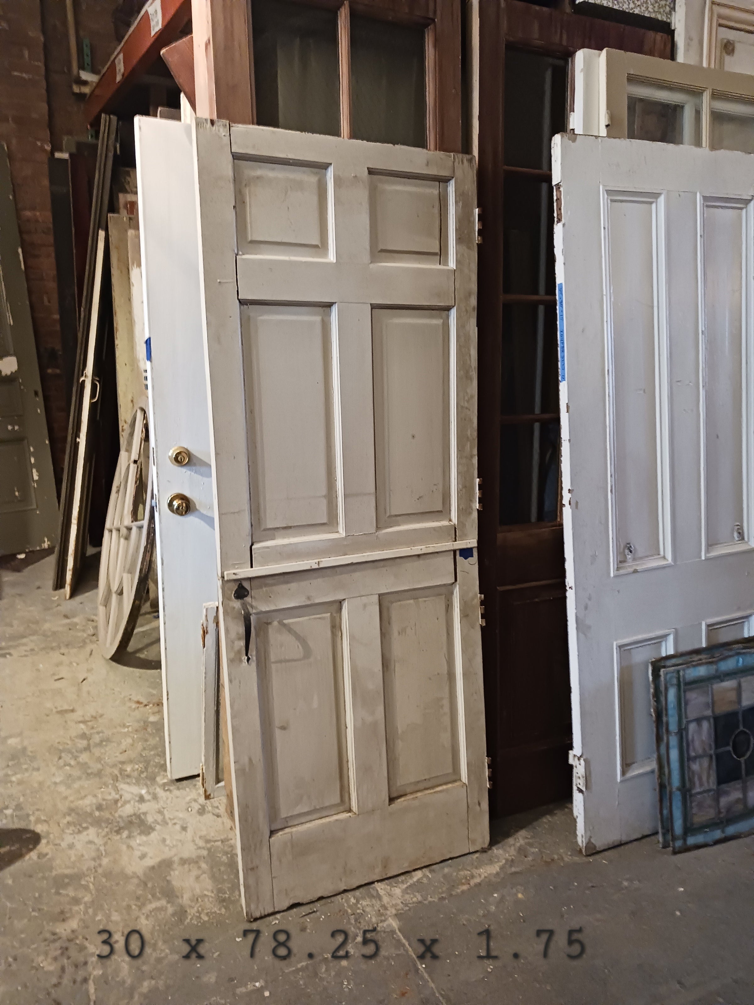Solid Dutch Door 6 Panel - DEDD2 | Hudson Valley House Parts
