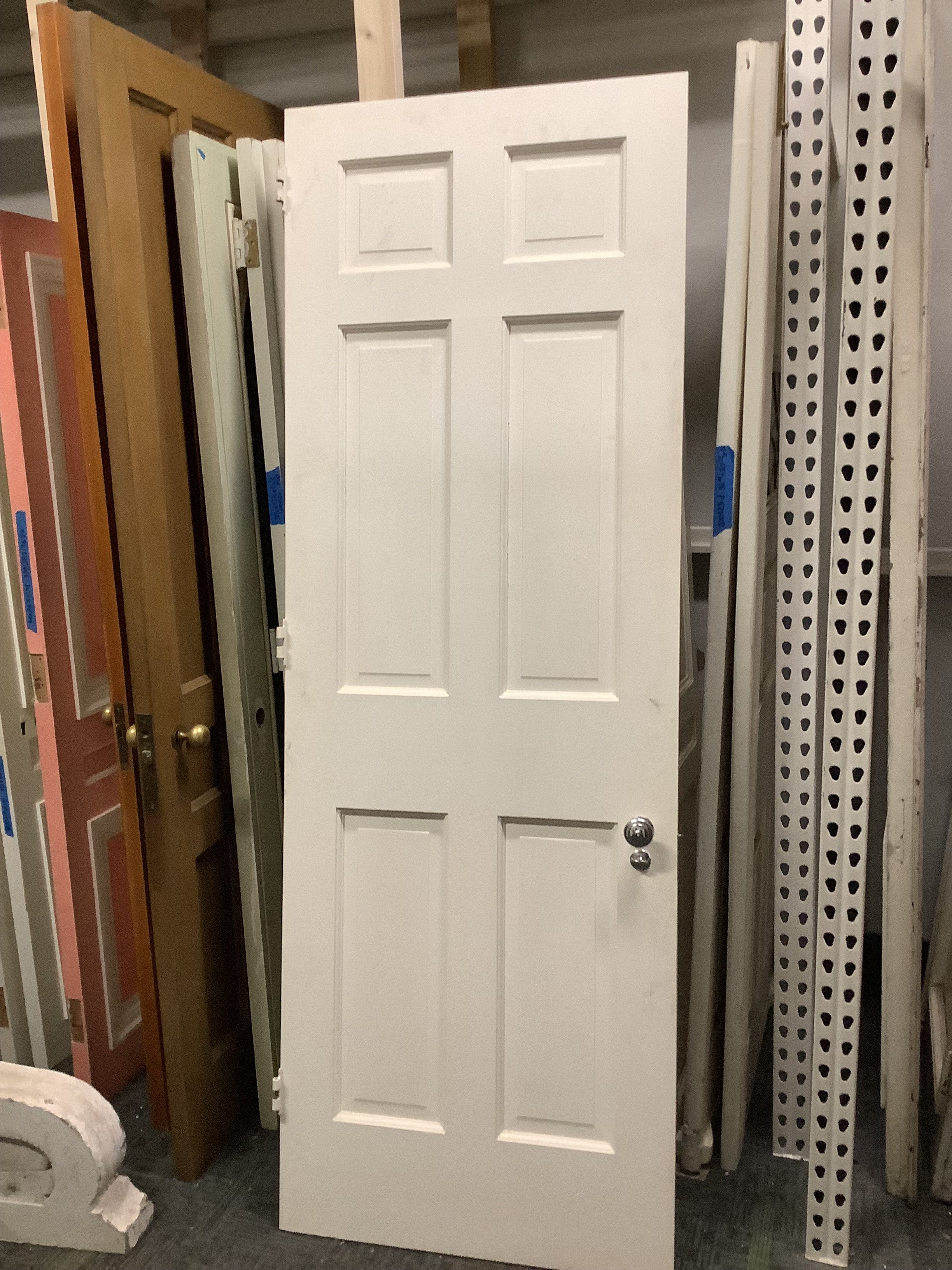 6 Panel Door with Applied Mirror - d53024f | Hudson Valley House Parts