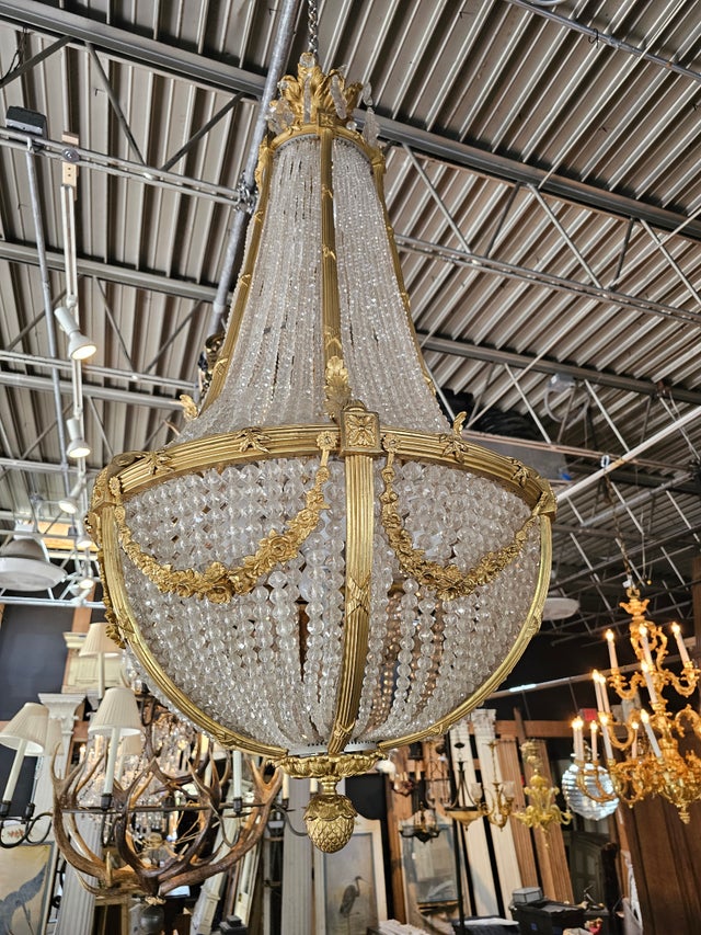 Antique Chandeliers - Architectural Salvage - Hudson Valley House