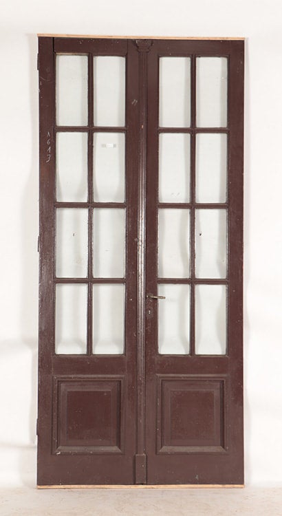 Painted French Double Doors | Hudson Valley House Parts