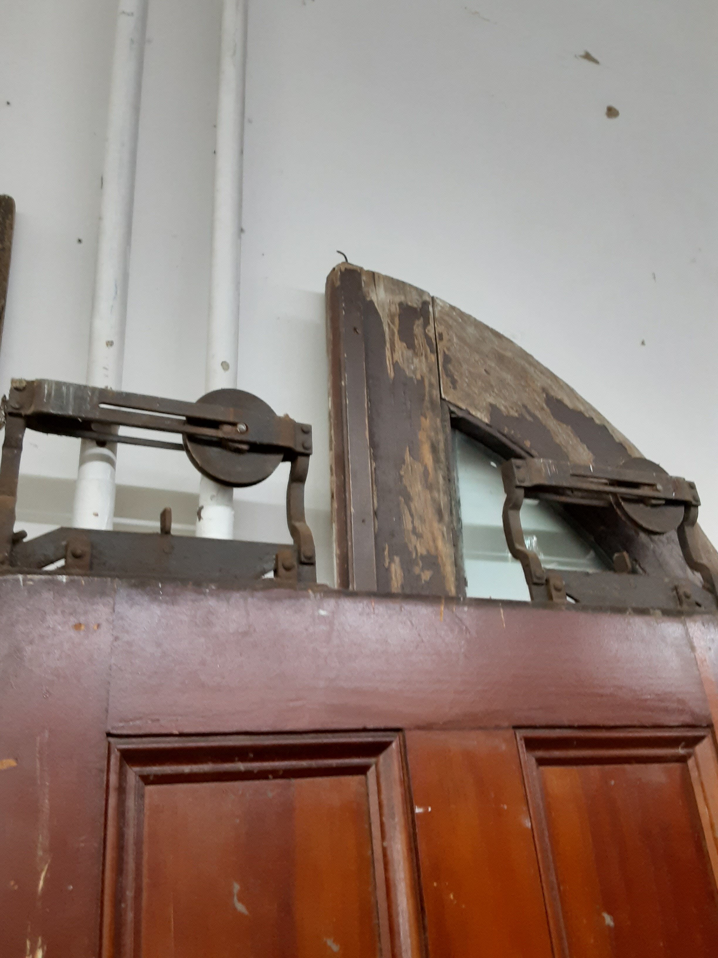 Victorian Pocket Double Doors with Hardware - Architectural