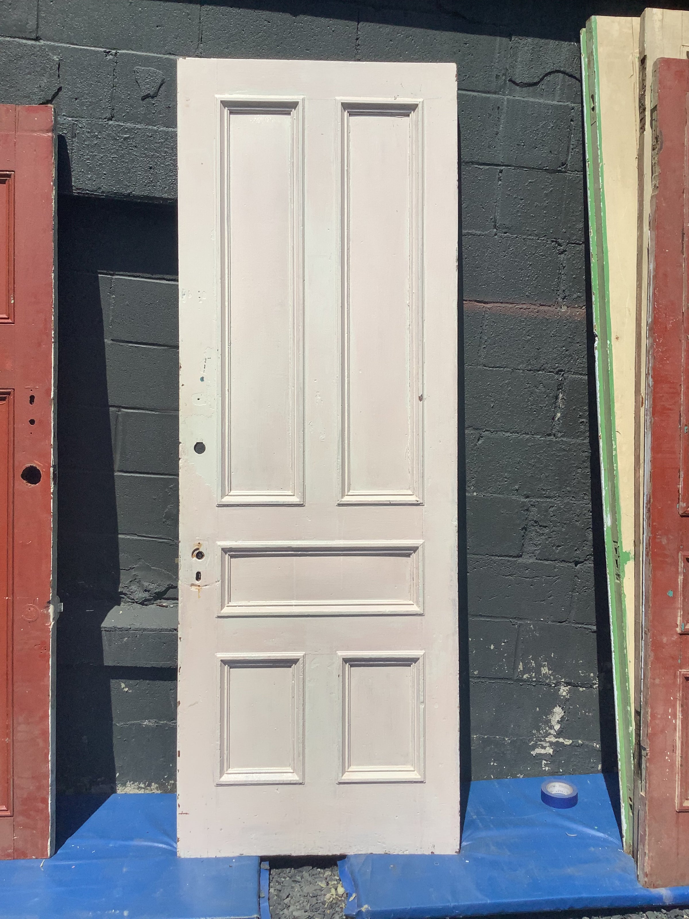 コンティの木 Tall Victorian 5 Panel interior Door | Hudson Valley House Parts