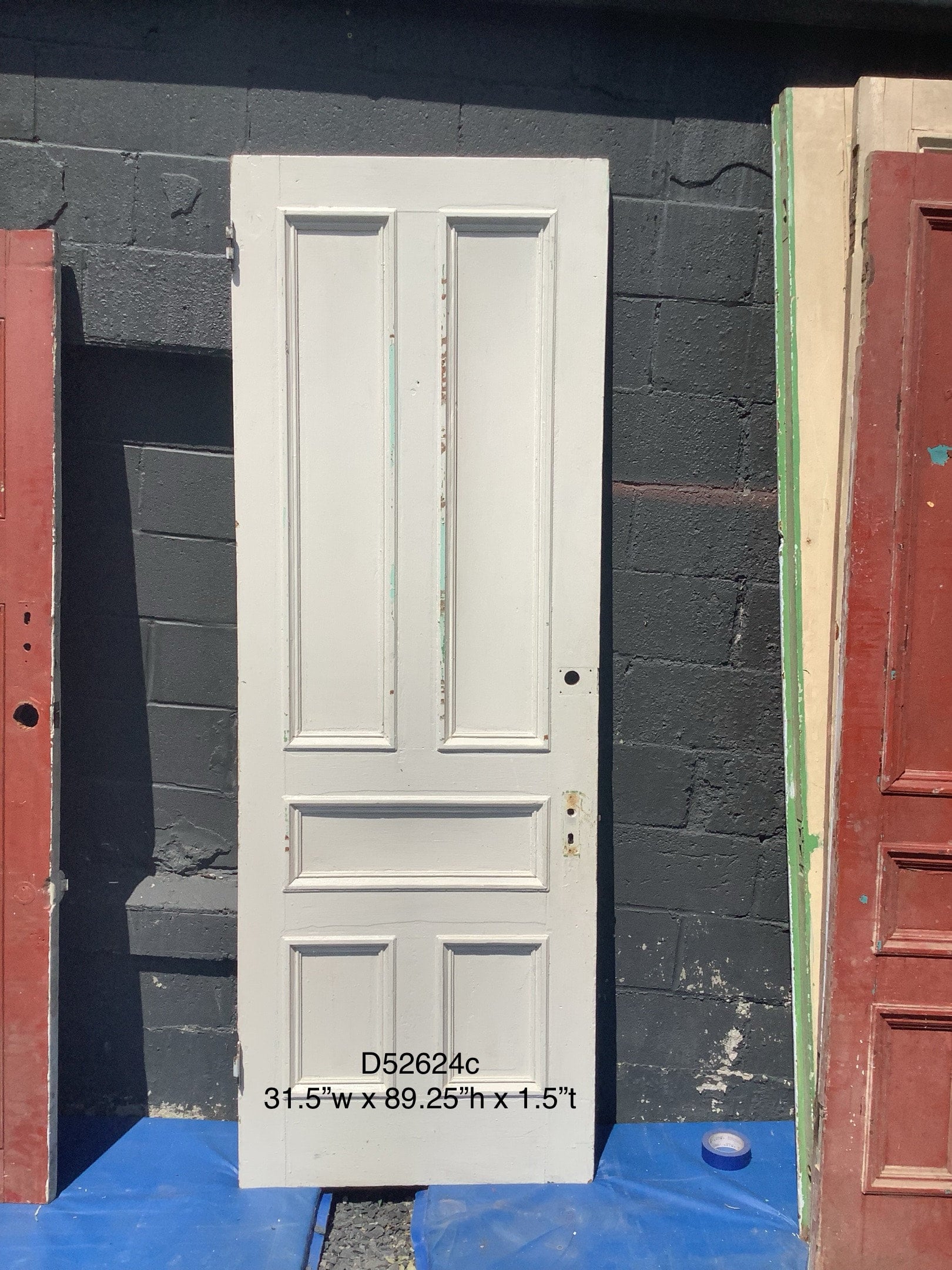 Tall Victorian 5 Panel interior Door | Hudson Valley House Parts