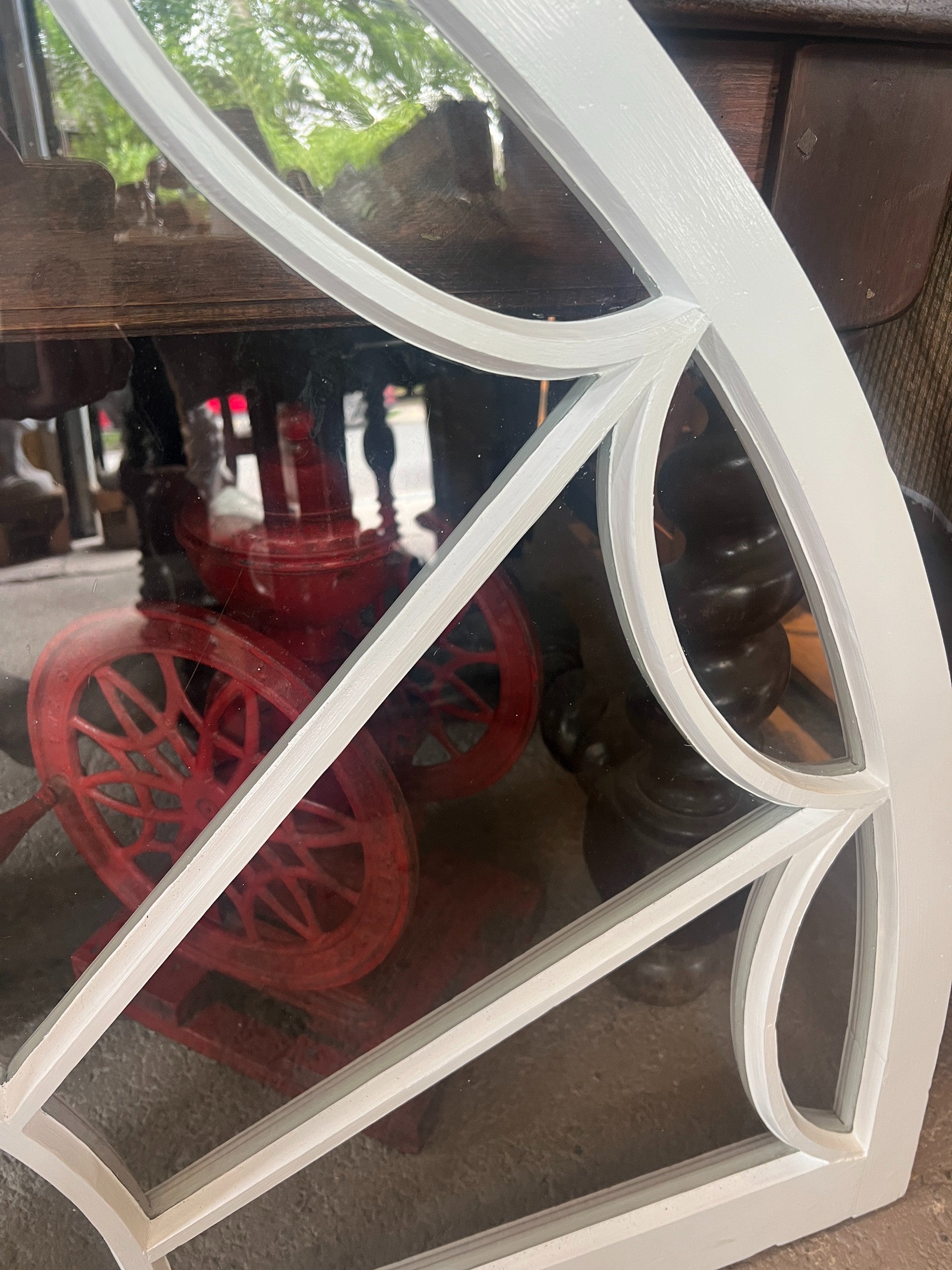 Fully Restored, Quarter Round Windows - Pair | Hudson Valley House