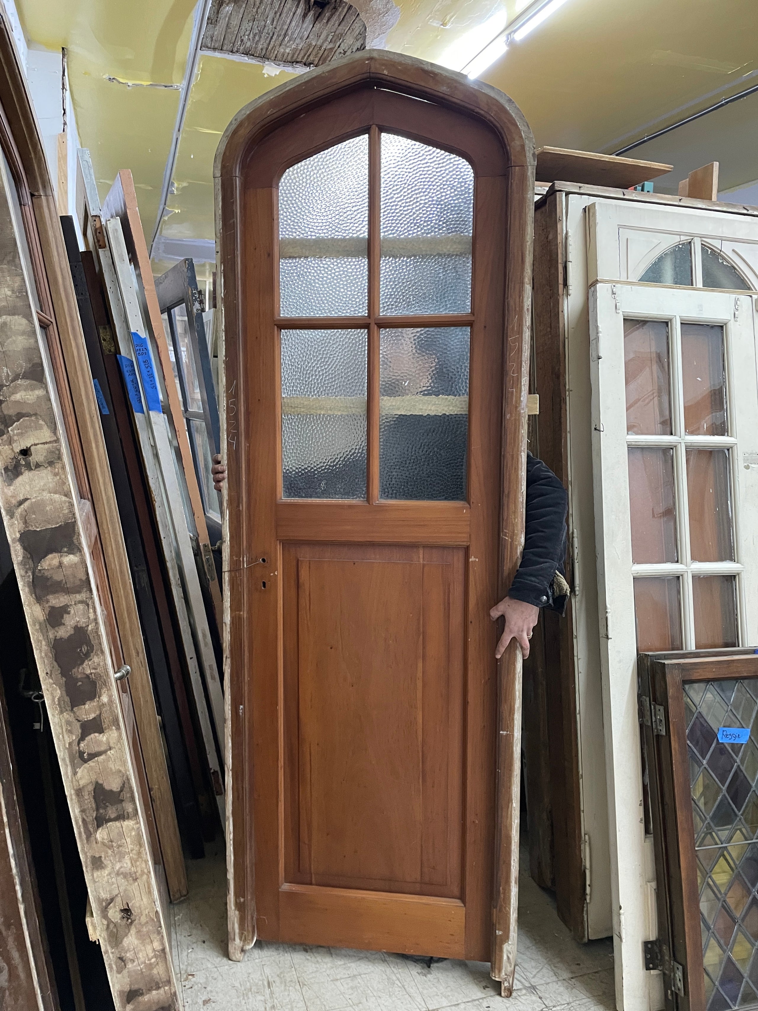 Beveled Oval Glass Cottage Door • The Architectural Warehouse