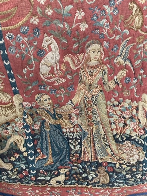 The Lady The Unicorn Tapestry Reproduction Hudson Valley House Parts