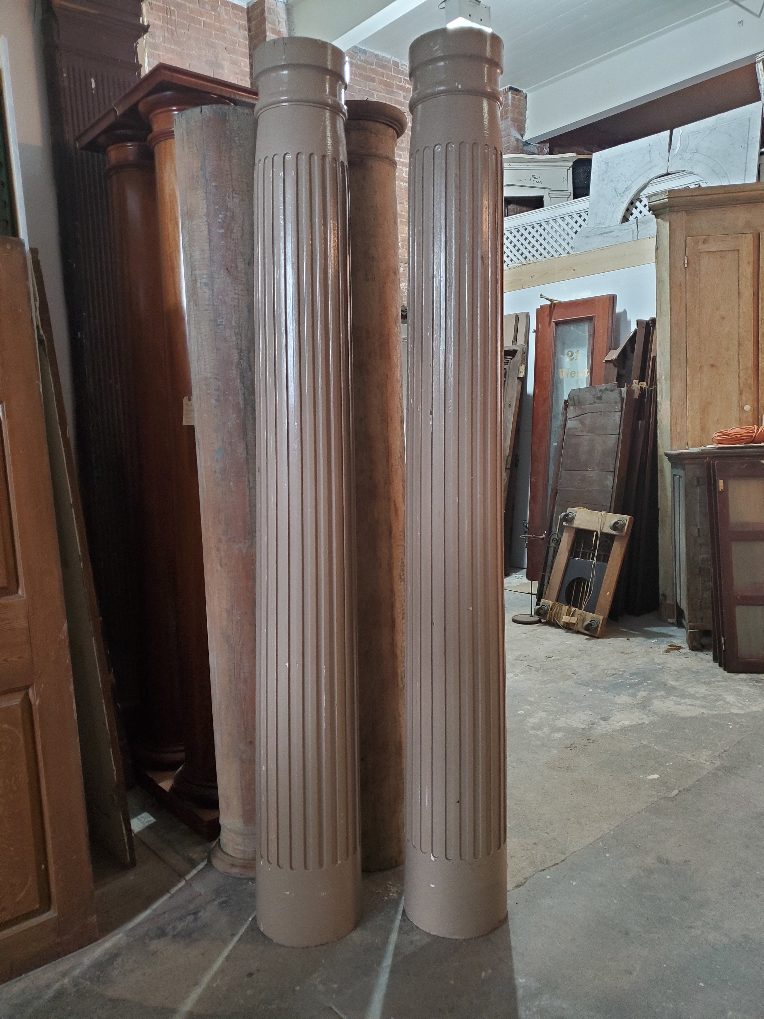 Painted Columns Architectural Salvage Hudson Valley House Parts