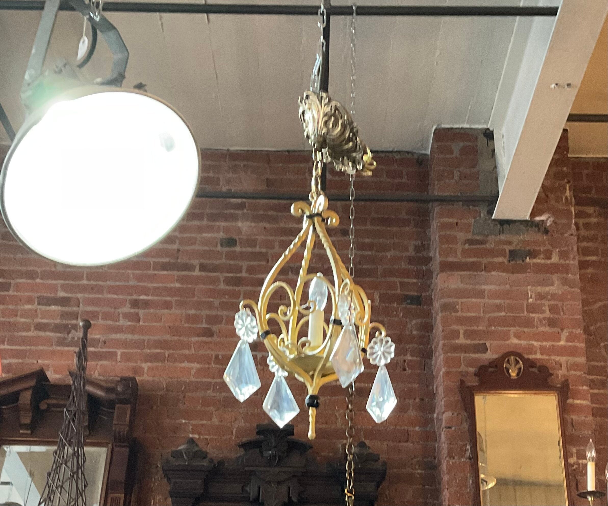 Cast Iron Ceiling Pendant Light Hook 